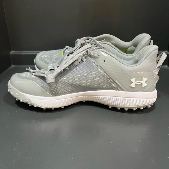 Under Armour MEN'S YARD TURF BASEBALL SHOES Sz M 10.0 (W 11.0) Low Cleats NWOB - Picture 3 of 10